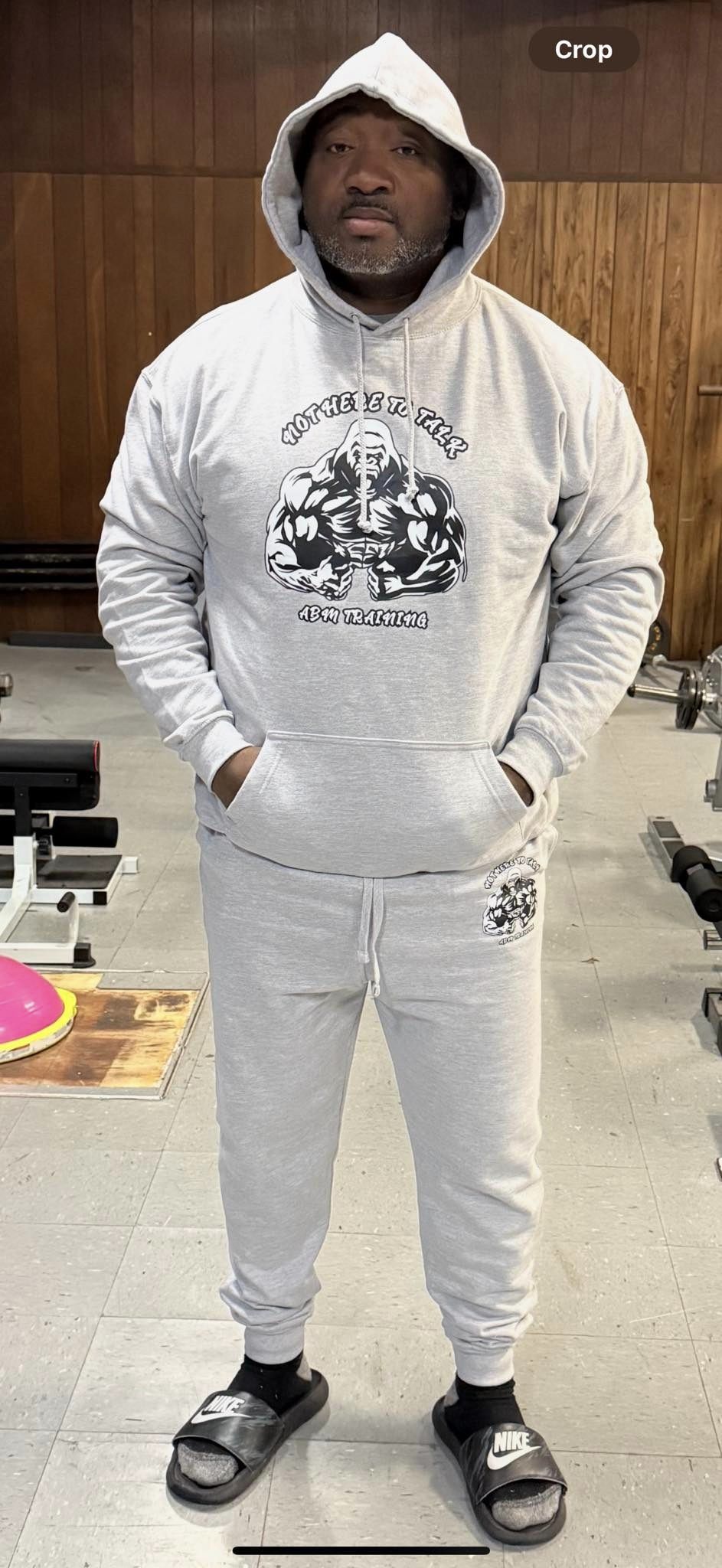 ABM Hoodie Sweatsuit - Not Here to Talk