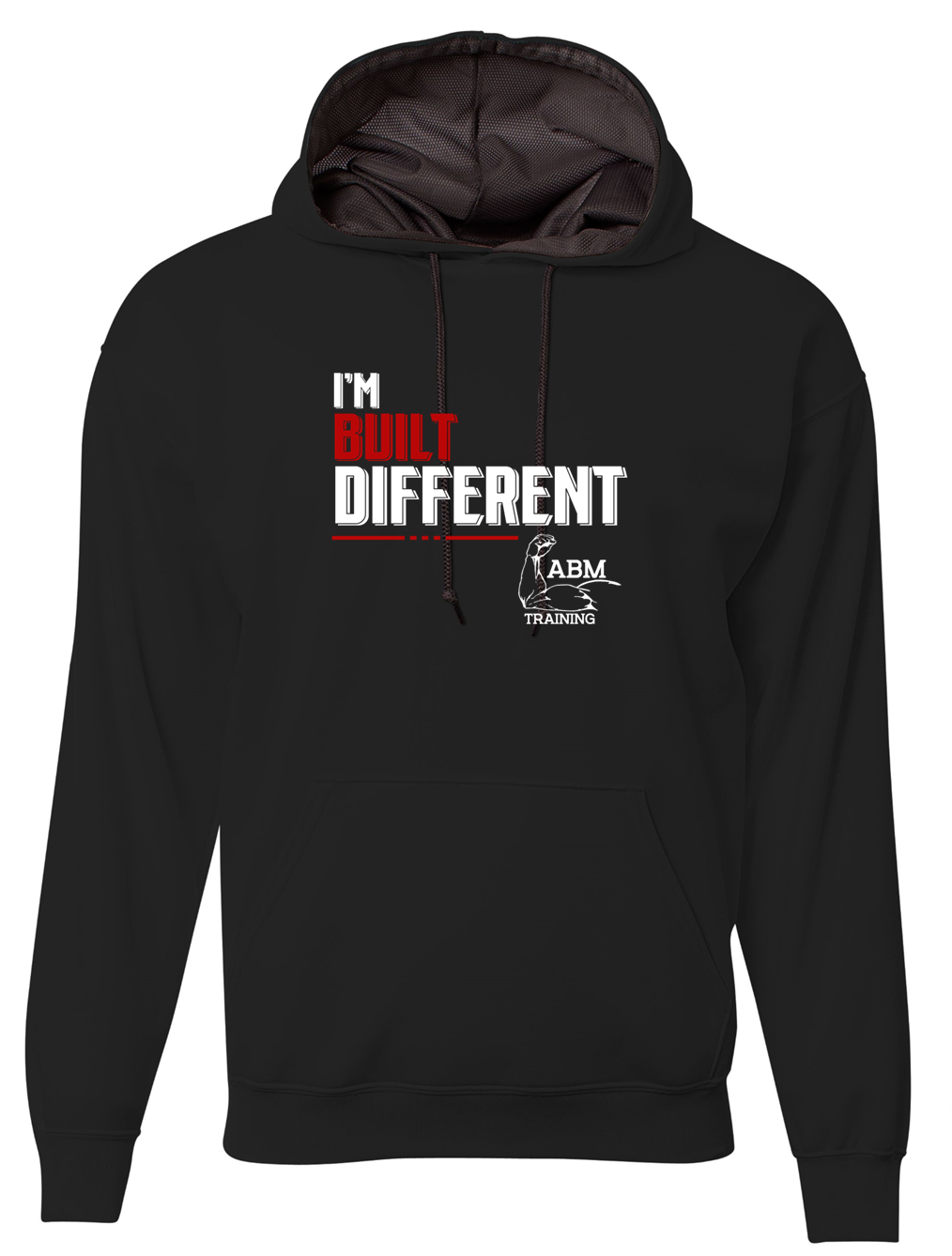 Built Different Dri Fit Hoodies - Black