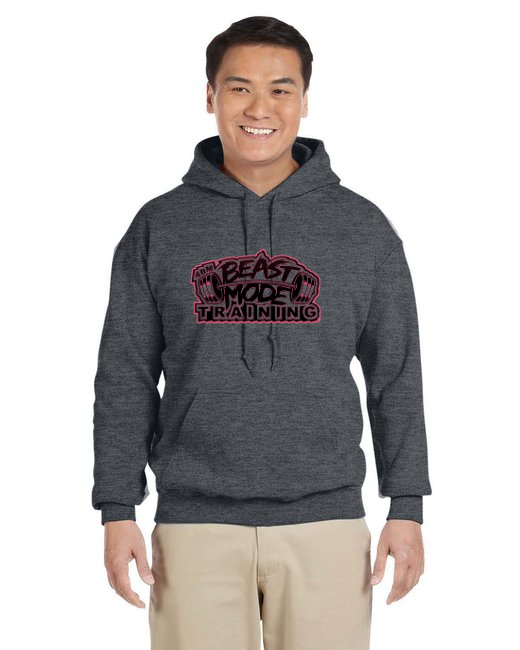 Beastmode Dk Heather Grey Hoodie
