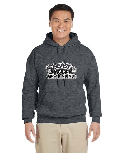 Beastmode Dk Heather Grey Hoodie