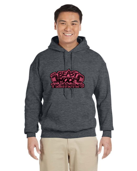 Beastmode Dk Heather Grey Hoodie