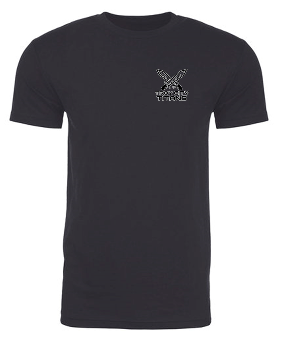 TC Titan Black on Black TShirts