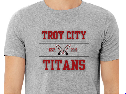 TC Titan Heather Grey TShirts