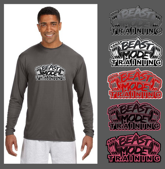 Beastmode Grey Dri-Fit Performance Long Sleeve