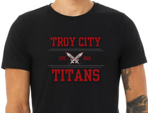 TC Titan Black TShirts