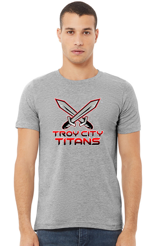TC Titan Swords Heather Grey TShirts