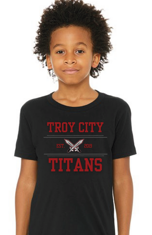 TC Titan Youth TShirt - Black or Grey!